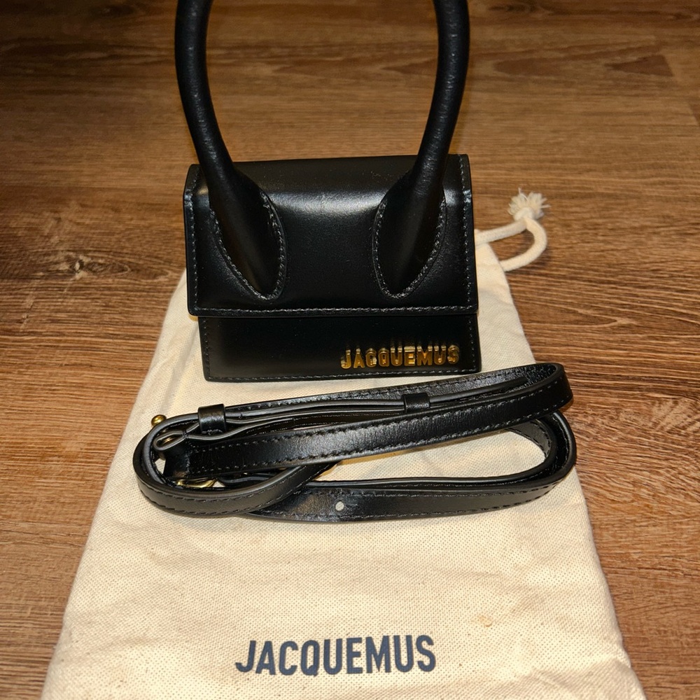 Jacquemus Black small Le Chiquito top-handle bag